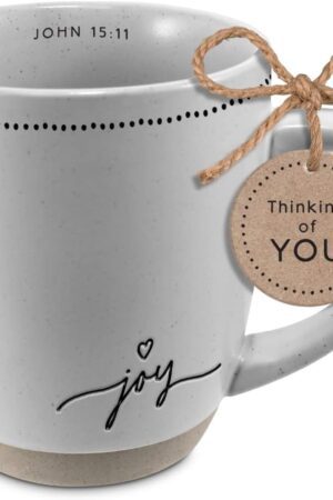 Coffee Cup - Joy - Joh 15:11 - Textured 16oz