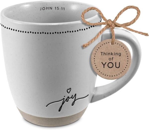 Coffee Cup - Joy - Joh 15:11 - Textured 16oz