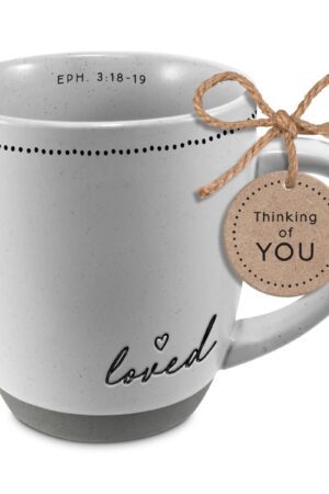 Coffee Cup - Love Eph3:18,19 - Textured 16oz