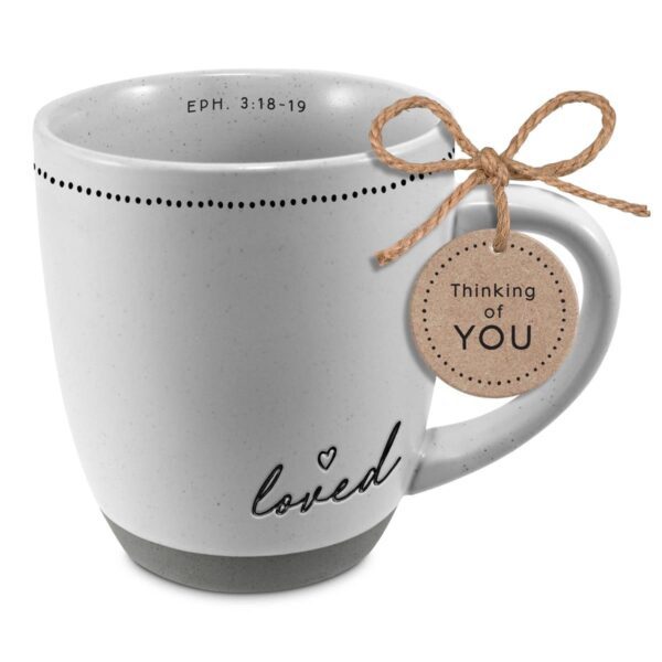 Coffee Cup - Love Eph3:18,19 - Textured 16oz