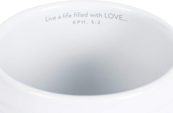 Coffeecup - Loved - White Textured 18oz - Image 2