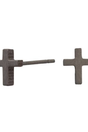 Kors-ørestikker - titanium (matt)