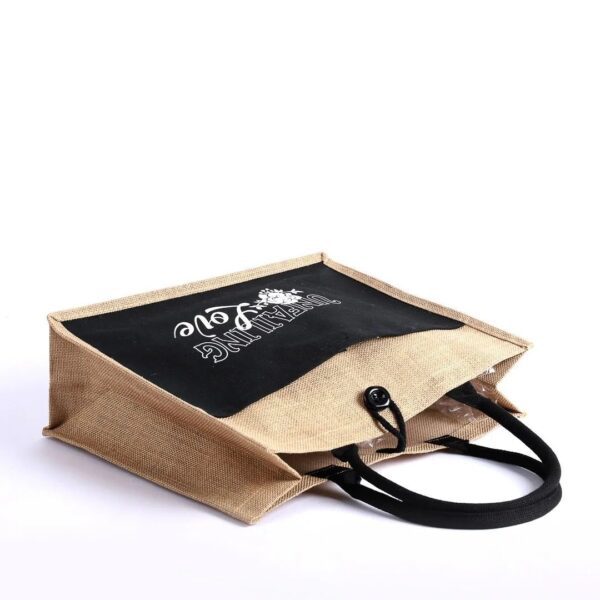 Jute Tote Bag – Unfailing Love - Billede 4