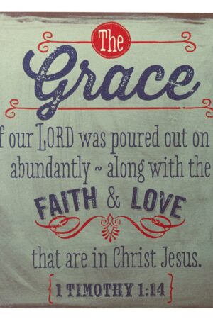 Grace - wood block