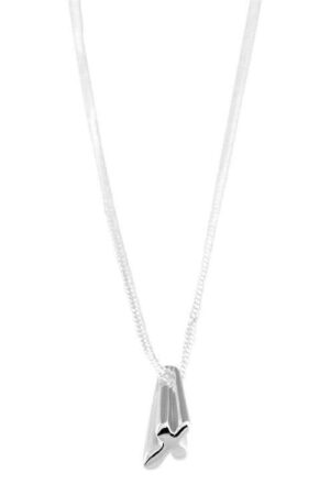 Necklace - My 1st Communion - Tube Cross - Silver Plated - 18 inch chain