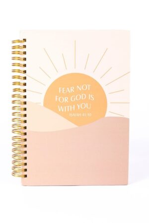 Spiral Bound Journal – Fear Not – 196 Pages