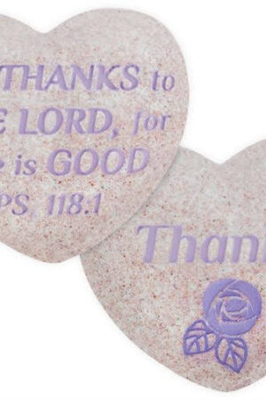 Pocket Heart Stone Thanks