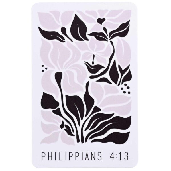 Pocketcard - I Can Do All Things - Floral