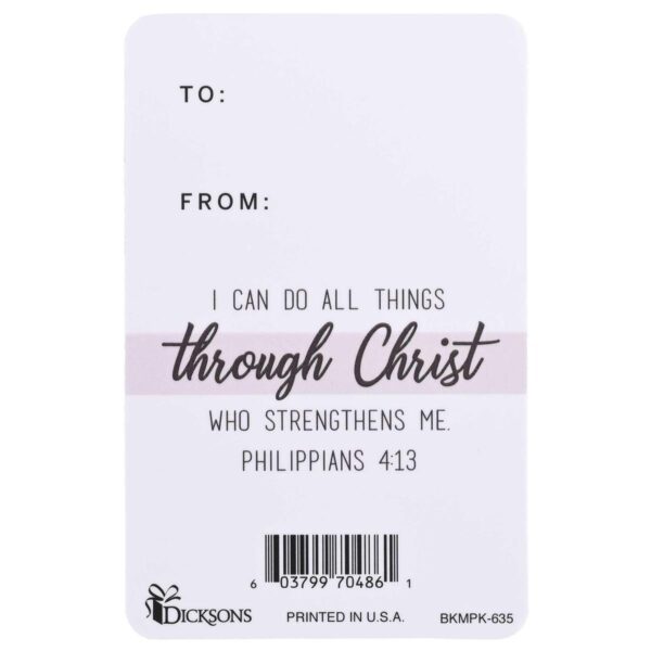 Pocketcard - I Can Do All Things - Floral - Image 2