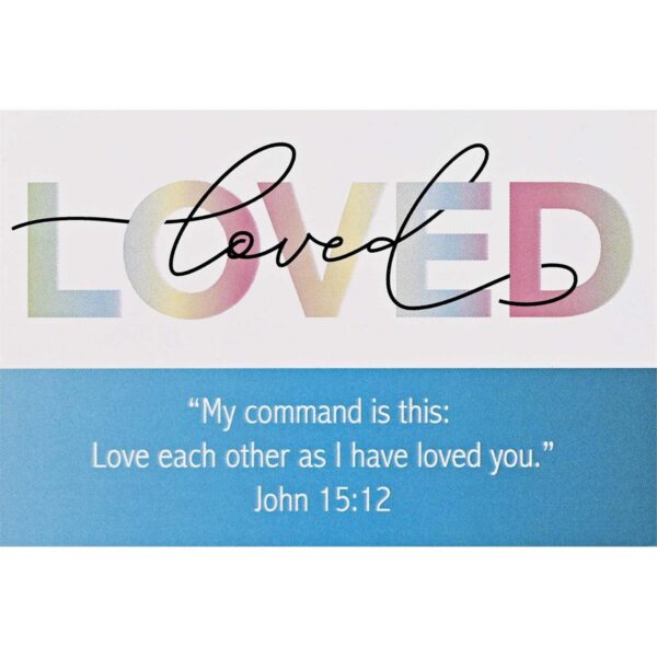 Itty Bitty Card - Loved, Love Each Other