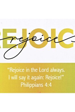 Itty Bitty Card - Rejoice In The Lord