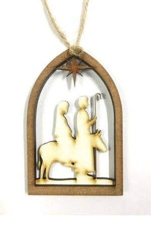 Mary & Joseph Hanging Decoration