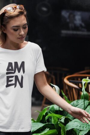 AMEN - printed t-shirt (women)