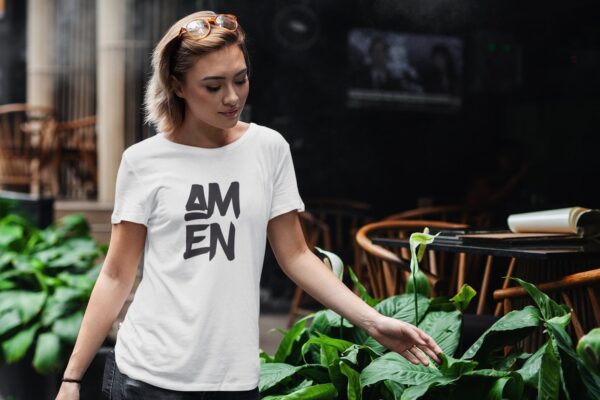 AMEN - printed t-shirt (women)