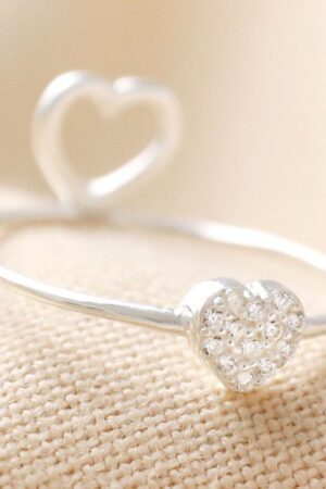 Hidden Heart Ring - S/M (Sterling sølv)