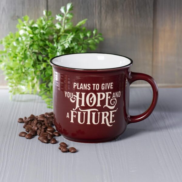 Plans To Give You Hope And A Future - Camp Mug - Image 3